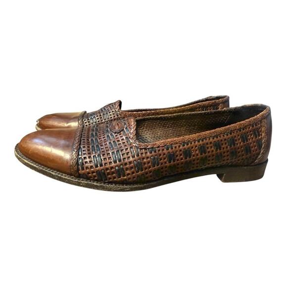 Vintage Cole Haan Leather Flat Women size 8.5 AA narrow - Picture 2 of 6